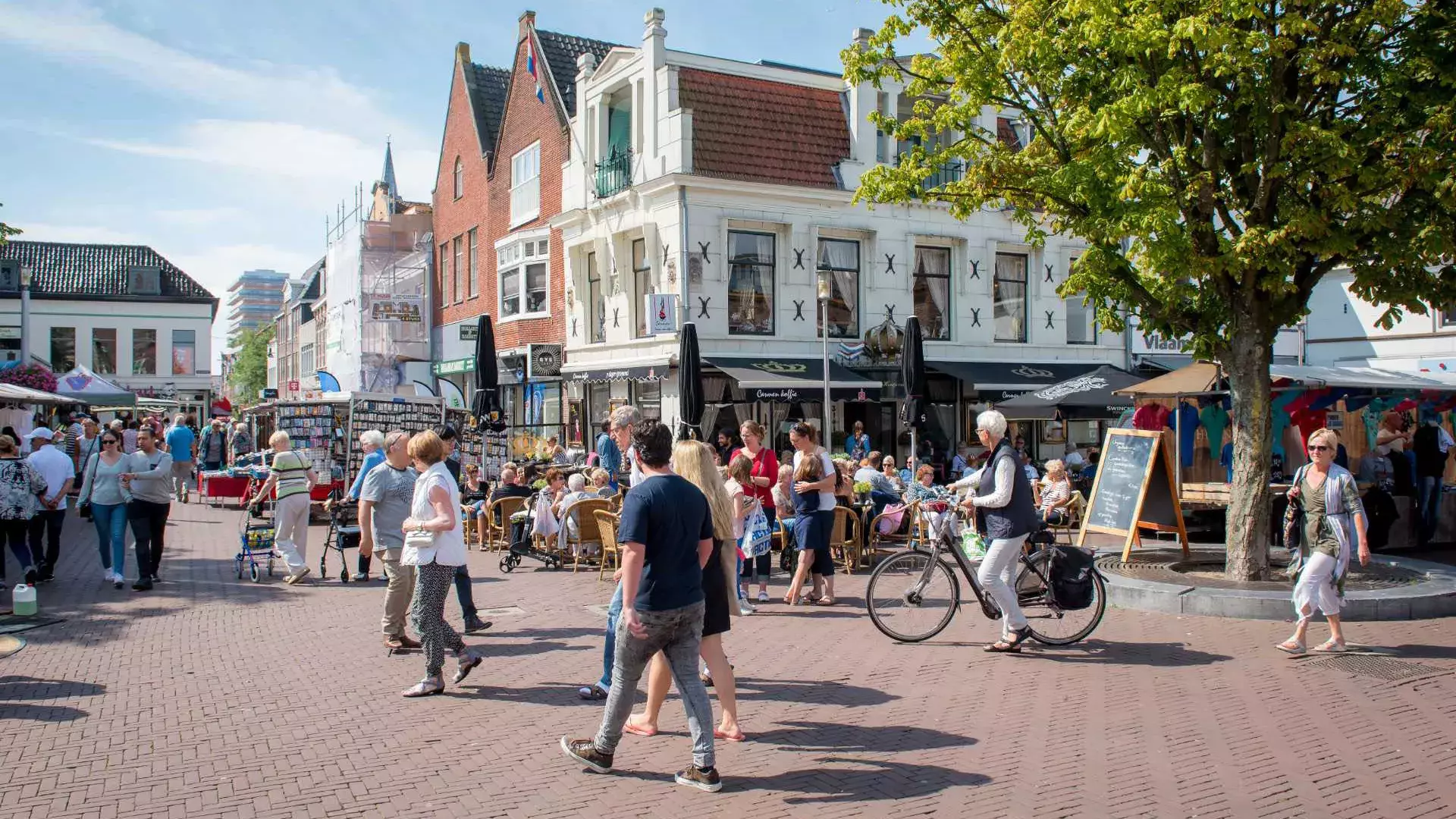 De gezellige binnenstad van Purmerend